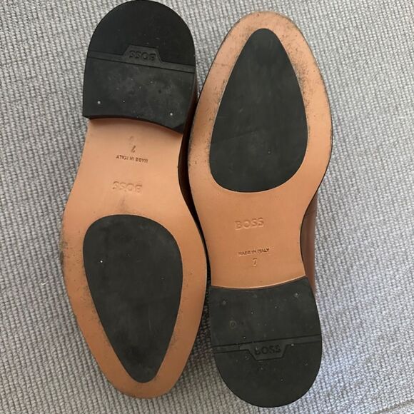 BOSS Derreck Penny Loafer in Brown